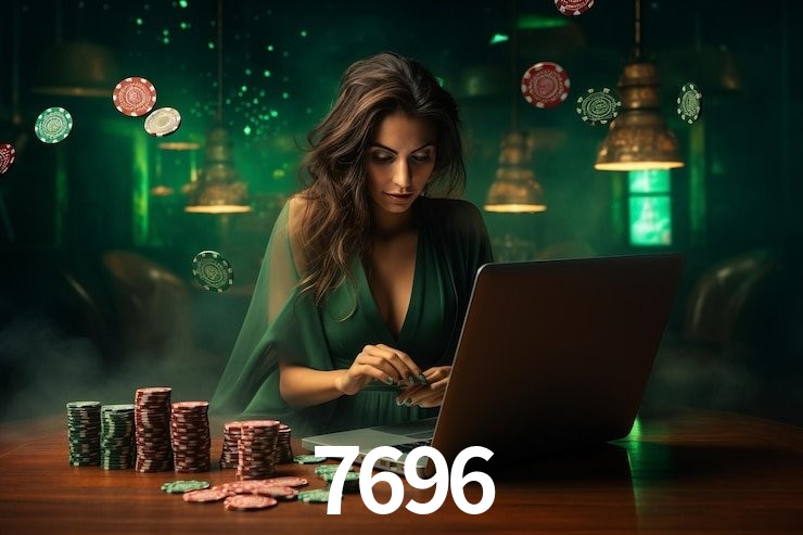 7696